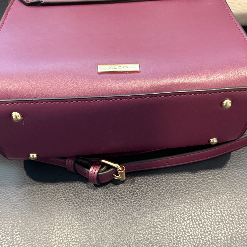 ALDO Purple Chain Strap Women's Bag - Picture 5 of 6